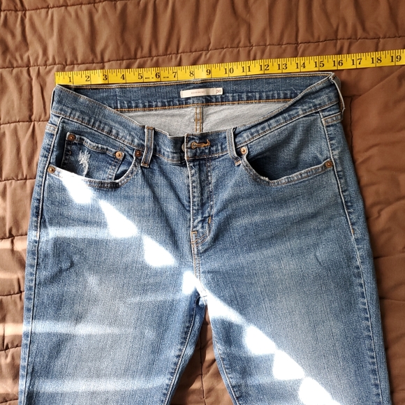 Levi's Boyfriend Blue Jeans Size: 30 (please see photo measurements. EPWC. - Picture 8 of 15
